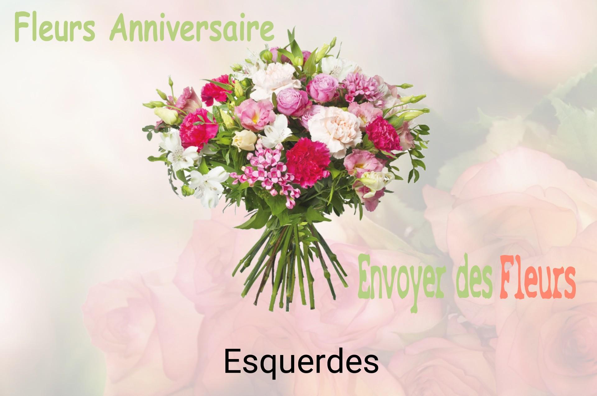 Bouquet de fleurs d’anniversaire livré à Esquerdes